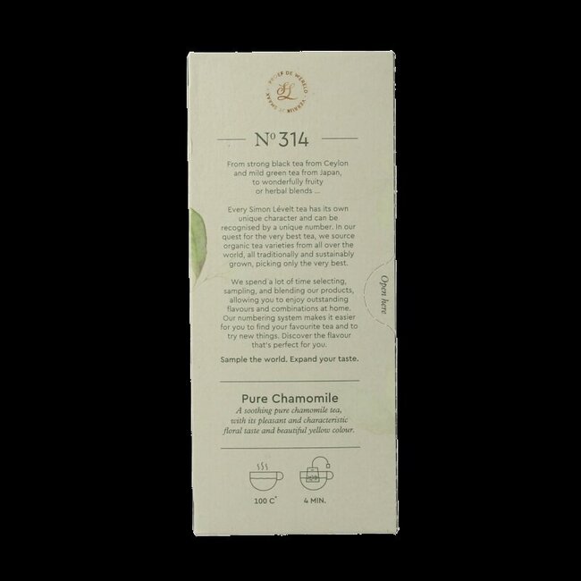 Pure chamomile bio 20 Zakjes