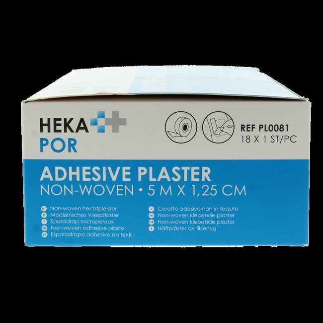 Non-woven hechtpleister ring 5 x 1.25 18 Stuks