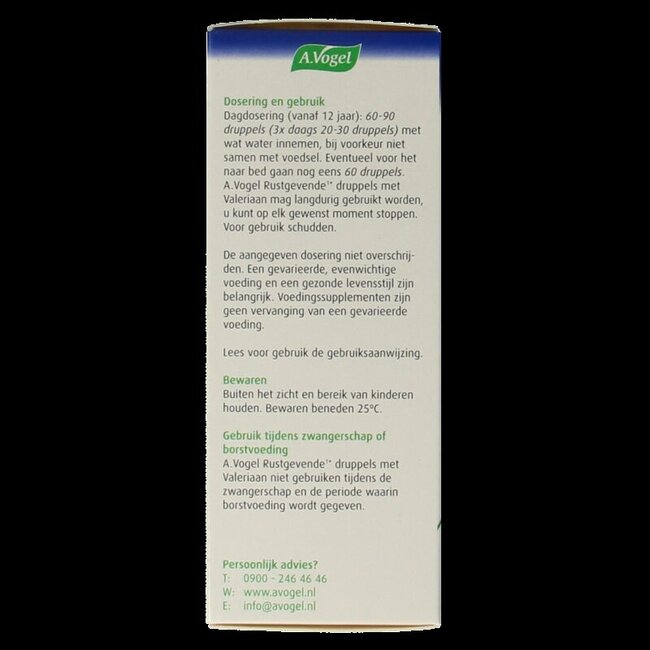 Rustgevende druppels valeriaan 50 Milliliter