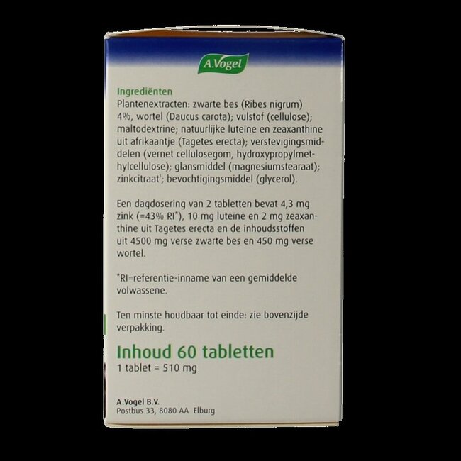 Oogtabletten 60 Tabletten