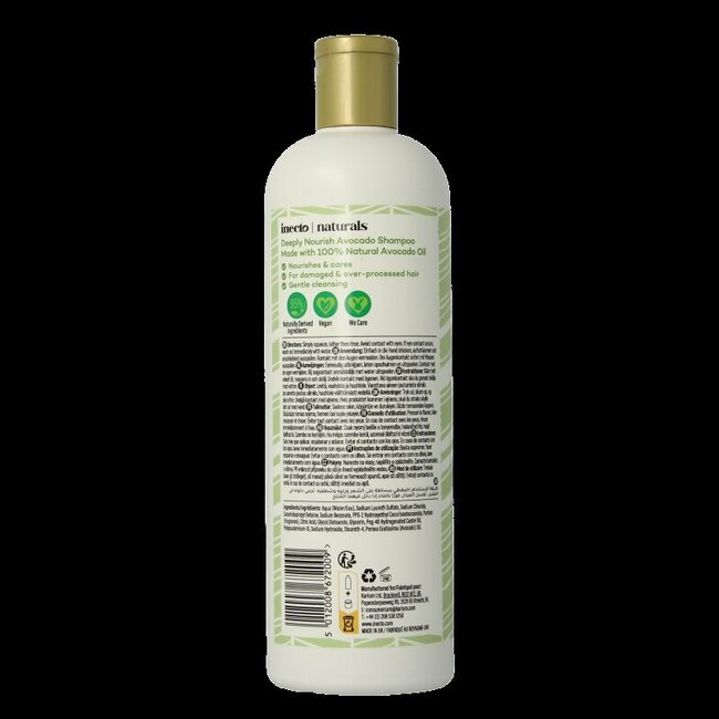 Avocado shampoo 500 Milliliter