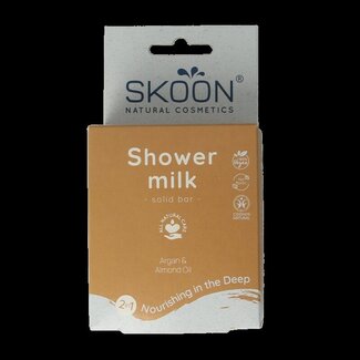 Skoon Solid shower milk nourishing into the deep 2-in-1 90 Gram