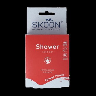 Skoon Douche solide Flower Power 90 g