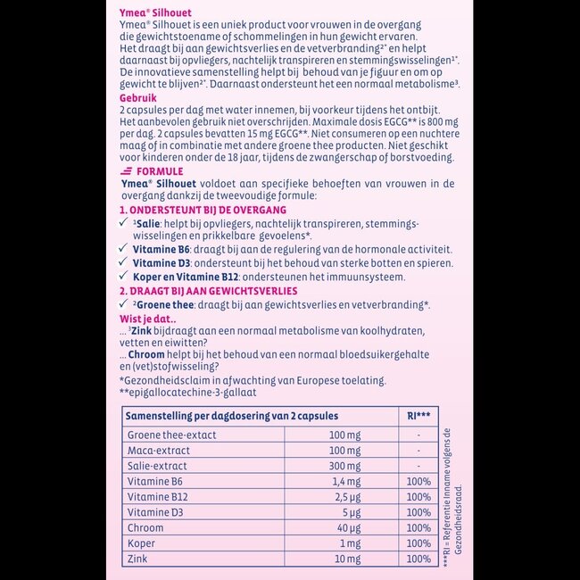 Ménopause Silhouette 64 Capsules
