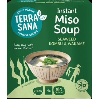 TerraSana Instant miso soup bio 40 Gram