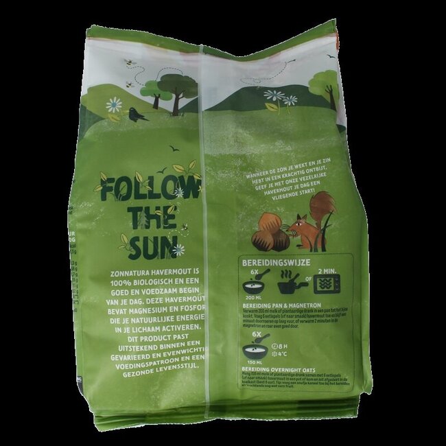 Flocons d'avoine complète bio 300 g