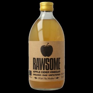 Rawsome Vinaigre de cidre de pomme avec la mère bio 500 ml