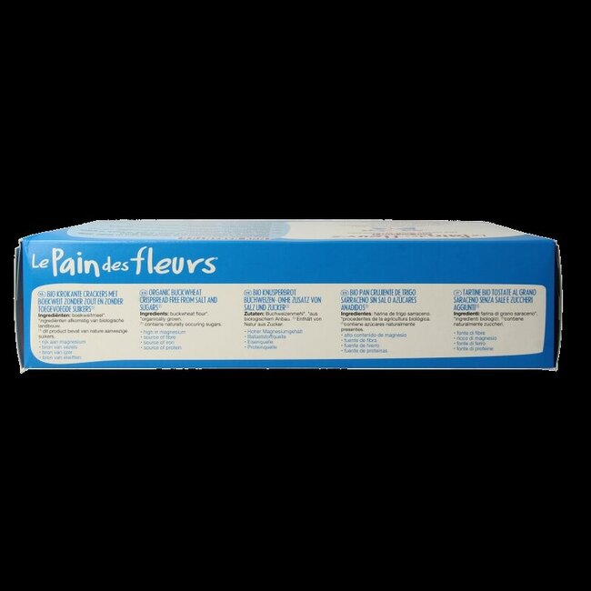 Boekweitcrackers zonder zout bio 300 Gram