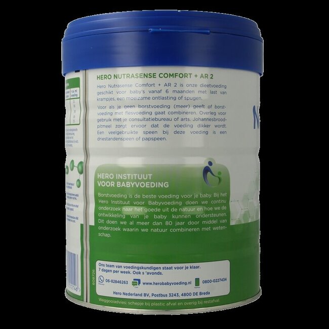 Lait de suite Nutrasense Comfort+ AR 2 (6+ mois) 700 g