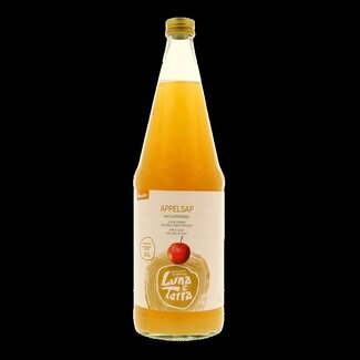 Luna E Terra Appelsap natuurtroebel bio dem 1 Liter