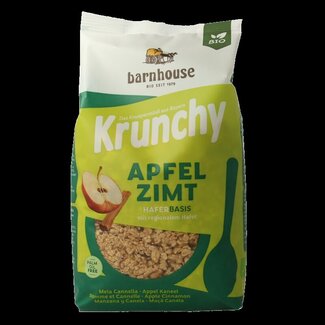 Barnhouse Krunchy appel kaneel bio 375 Gram