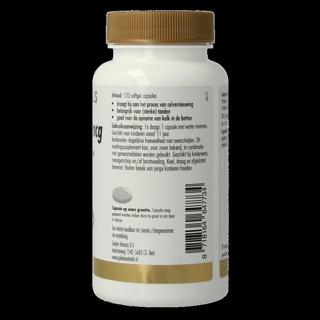Vitamine D3 75 mcg 120 capsules molles