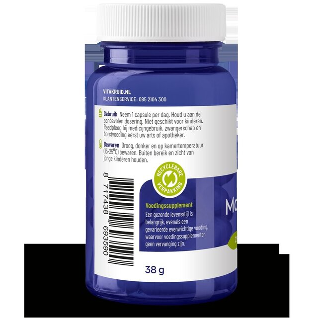 Maca complex zwart/geel/rood 90 Vegetarische capsules