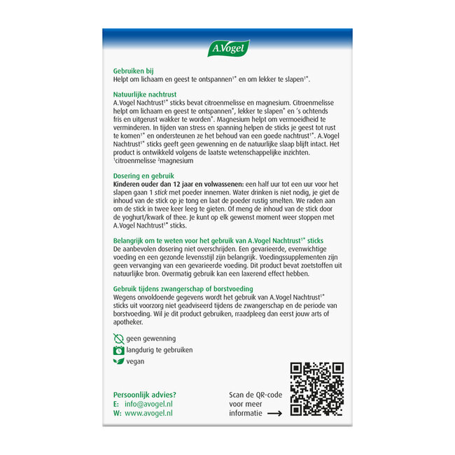 Sticks Sommeil 14x2g 28 Grammes