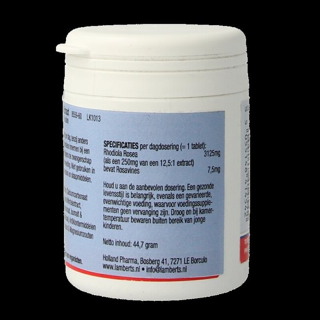 Rhodiola rosea 60 Tabletten