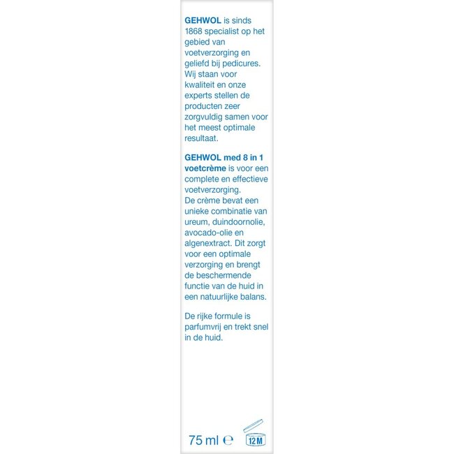 8-in-1 voetcreme 75 Milliliter