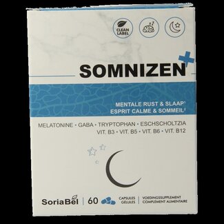 SoriaBel Somnizen plus à l'escholtzia 60 gélules
