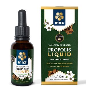 MNZ (Manuka New Zealand) Propolis liquide sans alcool 30 millilitres