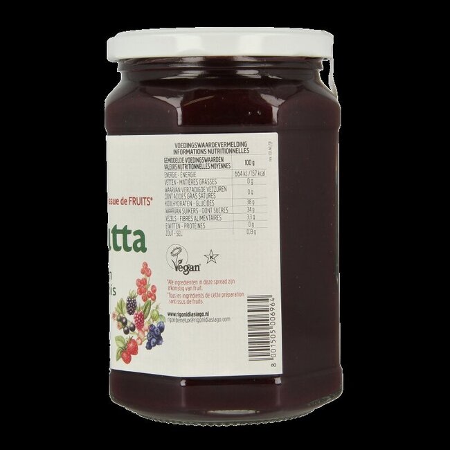 Bosvruchtenjam bio 630 Gram