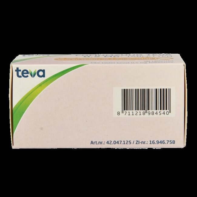 Acide folique 0,5 mg 90 comprimés