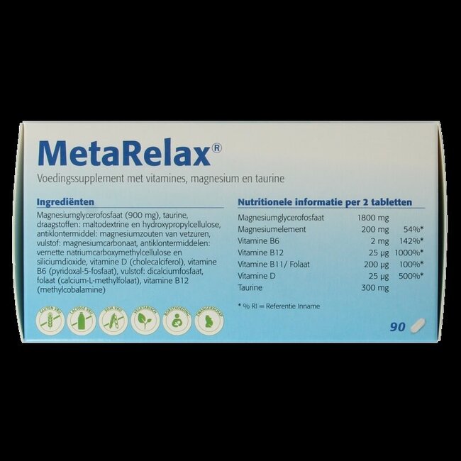 Metarelax 90 comprimés