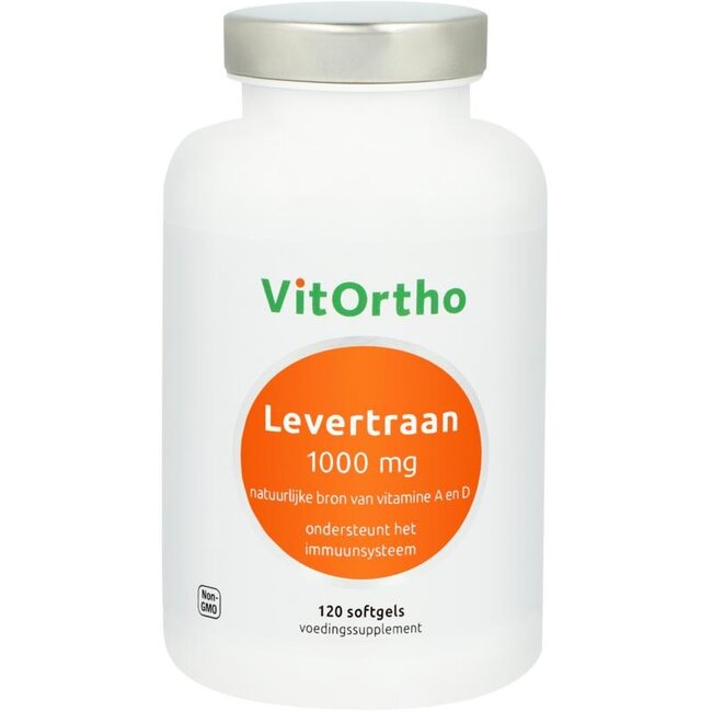 Levertraan 1000 mg 120 Softgels