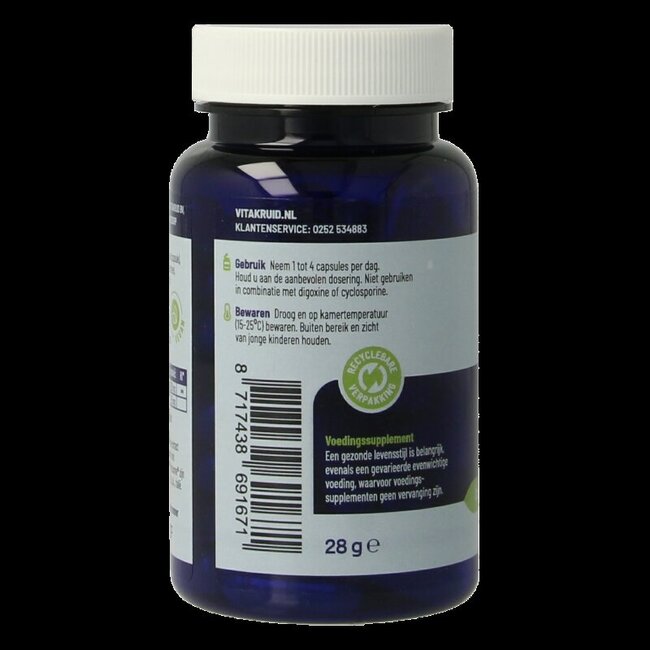 Quercetine 250 Quercefit Phytosome-technologie 60 Vegetarische capsules