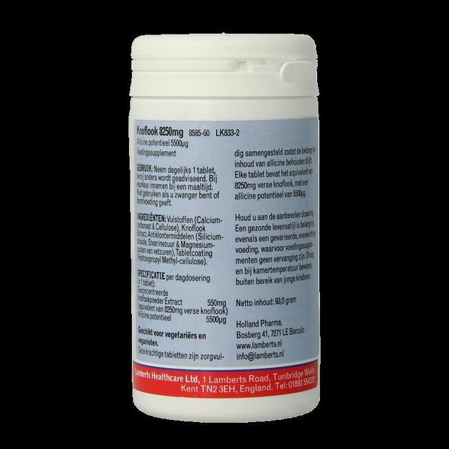 Ail (garlic) 8250 mg 60 comprimés