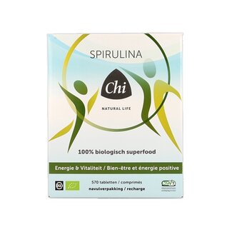 Chi Spiruline recharge bio 570 Comprimés