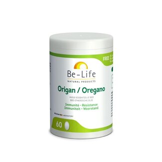 Be-Life Oregano bio 60 Capsules