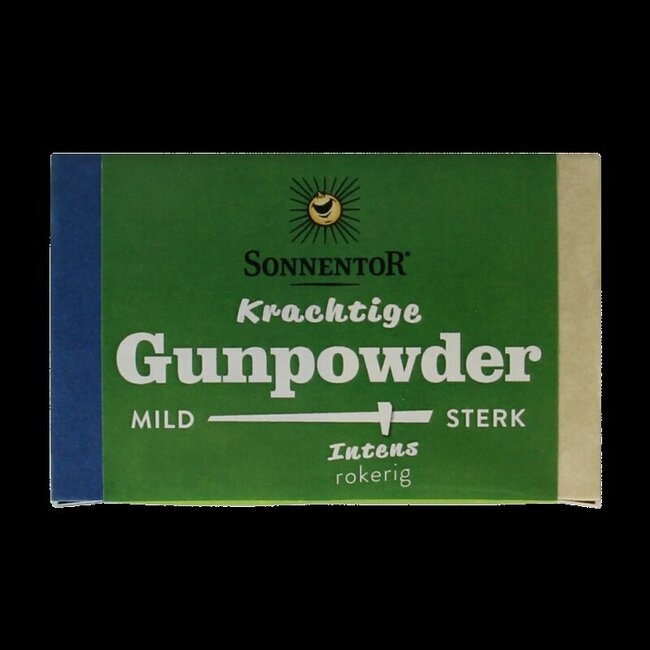 Gunpowder groene thee los bio 100 Gram