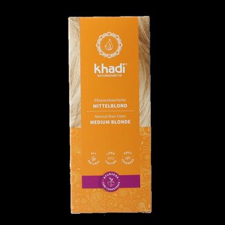 Khadi Haarkleur medium blond 100 Gram