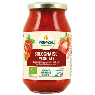Primeal Bolognese tomatensaus vegetarisch bio 510 Gram