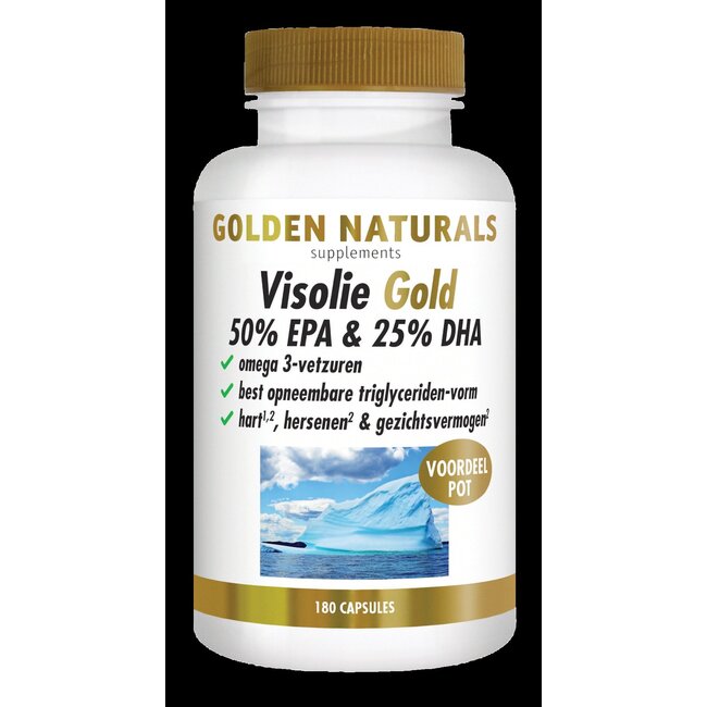 Visolie gold 50%EPA & 25%DHA 180 Softgels