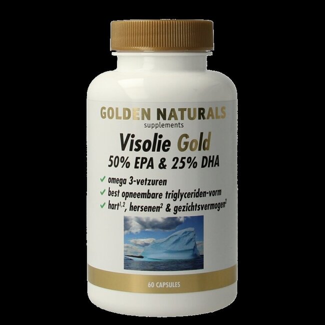 Visolie gold 50% EPA en 25% DHA 60 Softgels
