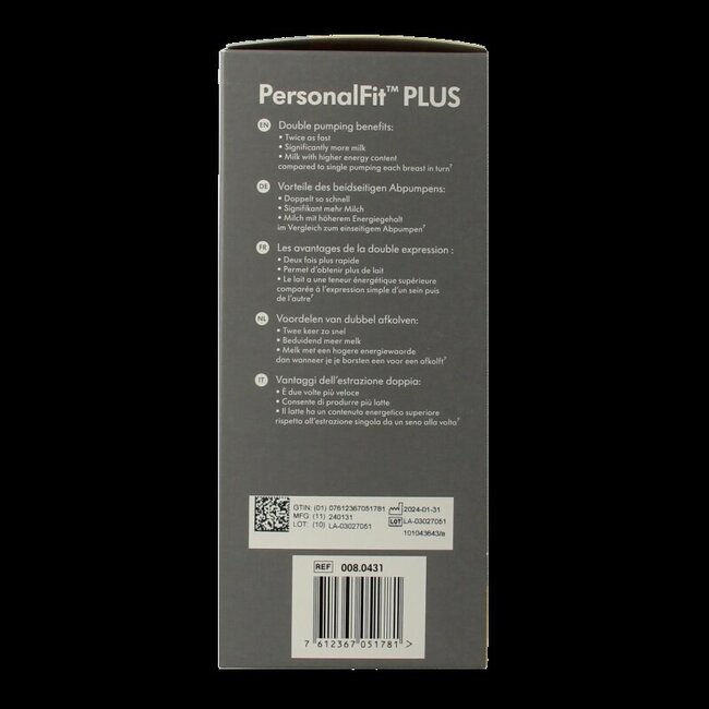 Set de tirage double Symphony taille M 1 set