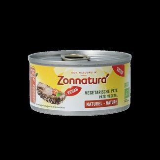 Zonnatura Vegetarische pate naturel bio 125 Gram
