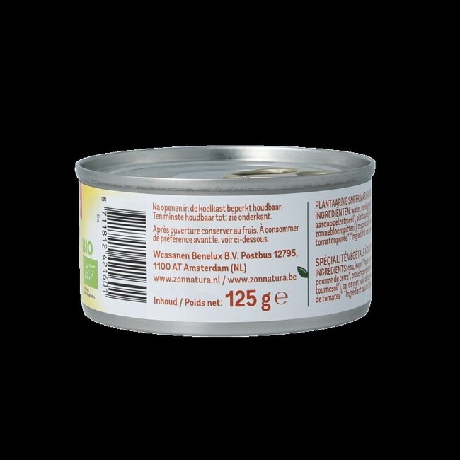 Vegetarische pate naturel bio 125 Gram