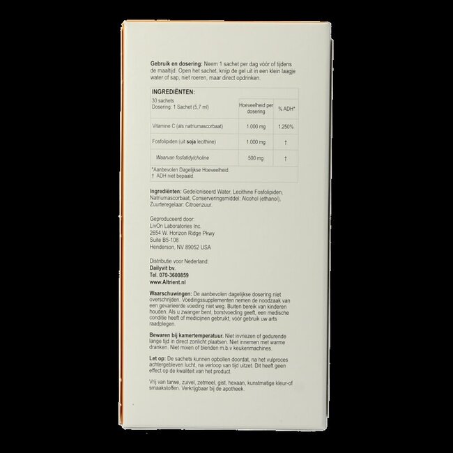 Altrient C liposomaal 30 Sachets