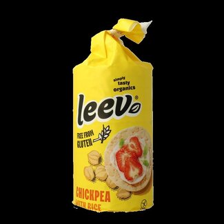 Leev Kikkererwten wafels glutenvrij bio 100 Gram