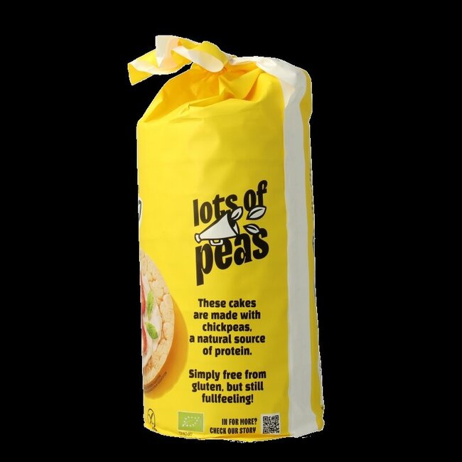 Galettes de pois chiches sans gluten bio 100 g