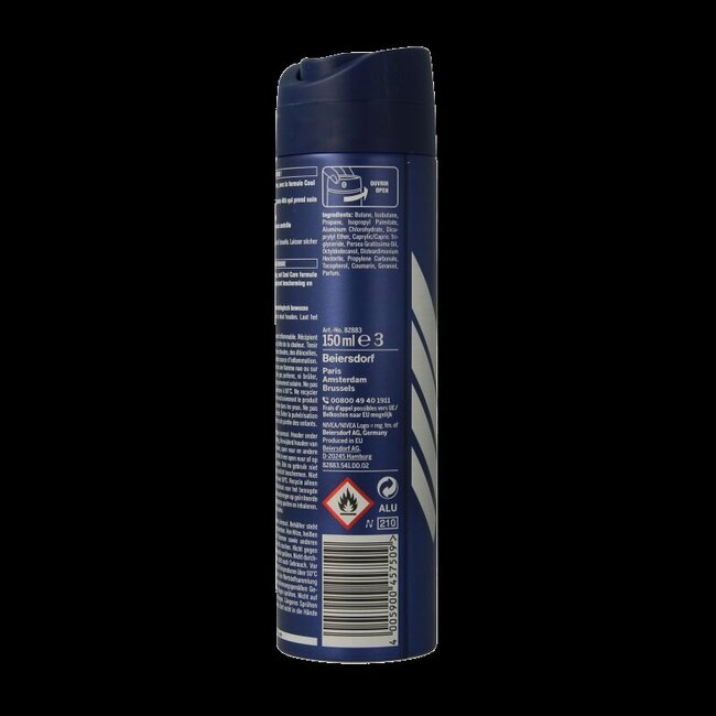 Men deodorant spray cool kick 150 Milliliter