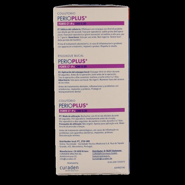 Perio plus forte CHX 0.20 200 Milliliter