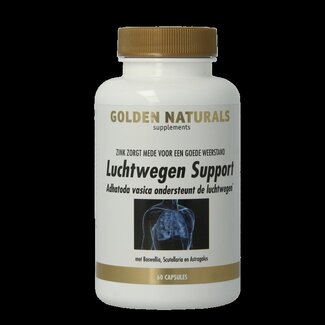 Golden Naturals Luchtwegen support 60 Capsules