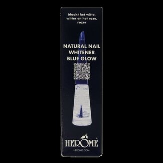 Herome Blanchisseur d'ongles naturel blue glow 10 ml