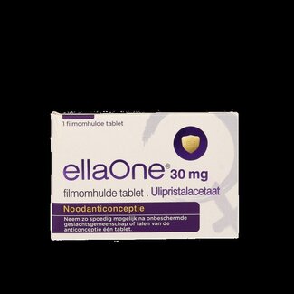 Ellaone Comprimé pelliculé 30 mg 1 comprimé