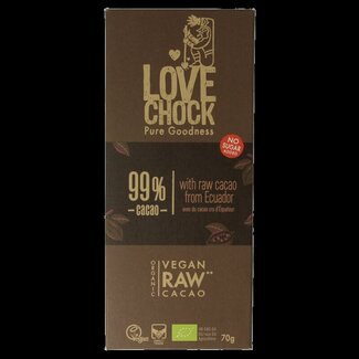 Lovechock Extreme dark 99% pure bio 70 Gram