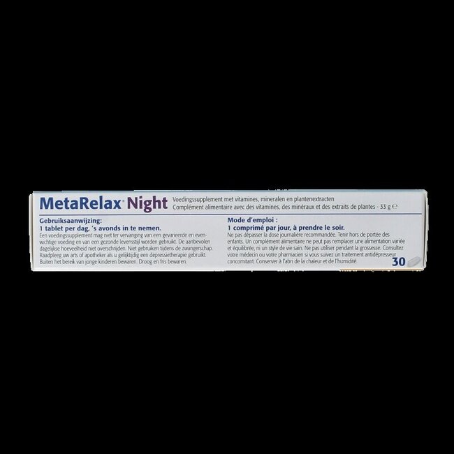 Metarelax night 30 Tabletten