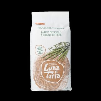 Luna E Terra Farine de seigle complète bio 1 kg