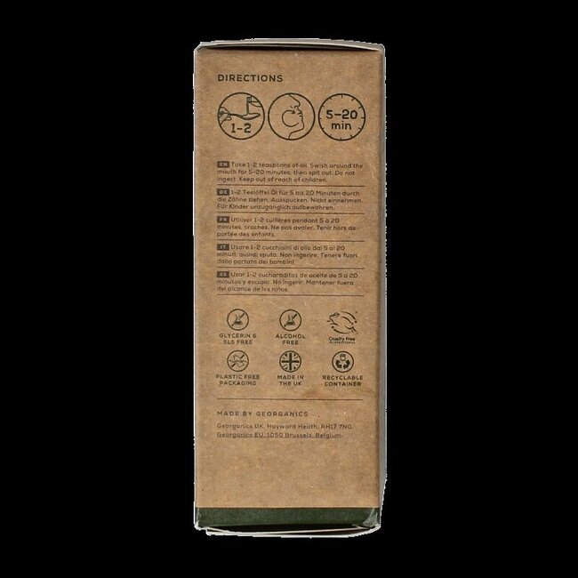 Mouthwash oilpulling tea tree 100 Milliliter